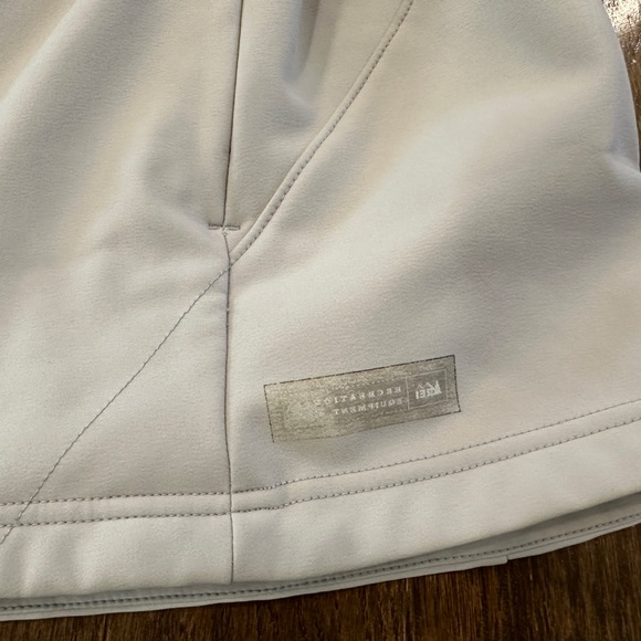 REI soft shell jacket gray full zip - women’s xl - Picture 2 of 6